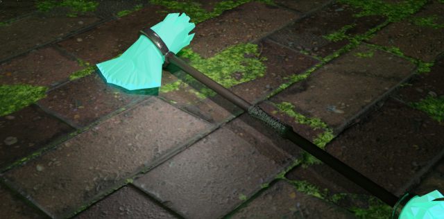 DIAMOND AXE 3D Модель .c4d .max .obj .3ds .fbx .stl .blend 