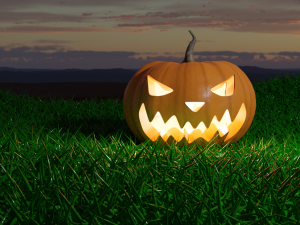 Festive halloween pumpkin 3D Model