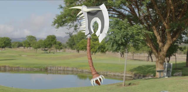 Axe 3D Model .c4d .max .obj .3ds .fbx .stl .blend 