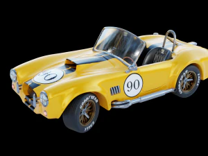 Shelby Cobra car 3D Model