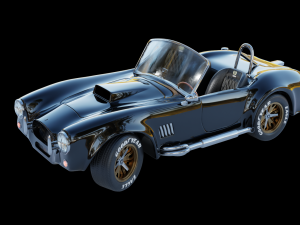 Shelby Cobra car Model 3D