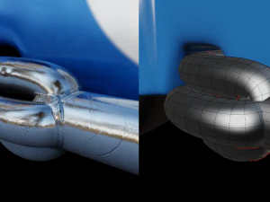 Shelby Cobra car 3D Model