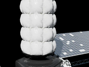 Space Station low poly 3D Model