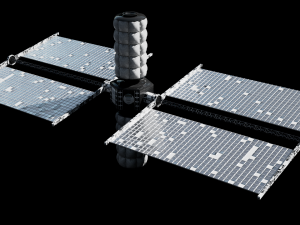 Space Station low poly 3Dモデル