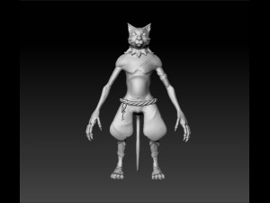 Cat KeyKeeper 3D-Modell