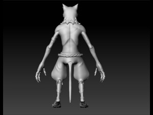 Cat KeyKeeper 3D-Modell