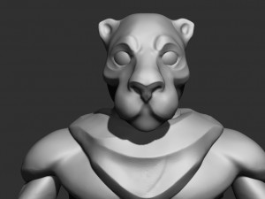 StilizedPuma 3D Model
