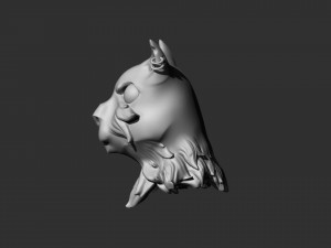 Cats head 3D Модель