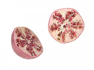 Pomegranate 3D-Modell
