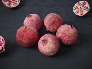 Pomegranate 3D-Modell