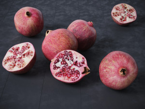 Pomegranate 3D-Modell