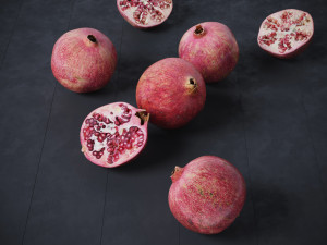 Pomegranate 3D-Modell