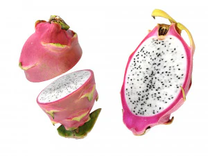 Frutas do Drag&atilde;o Modelo 3D