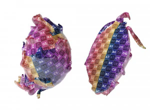 Frutas do Drag&atilde;o Modelo 3D