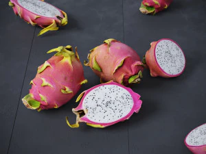 Frutas do Drag&atilde;o Modelo 3D