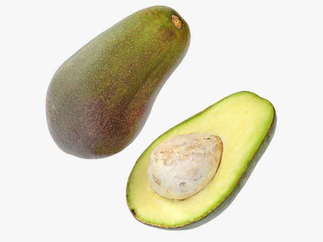 Avocado green Modelo 3D .c4d .max .obj .3ds .fbx .stl .blend 