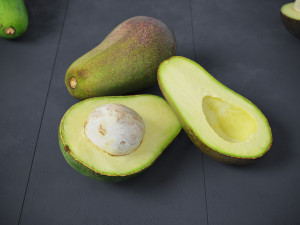 Avocado green Modelo 3D