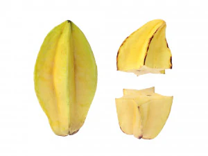 Frutas Carambola Modelo 3D