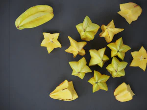 Frutas Carambola Modelo 3D