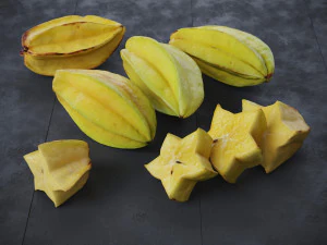 Frutas Carambola Modelo 3D