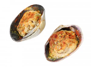Stuffed Clams 3D Model