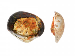 Stuffed Clams Modello 3D