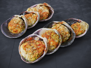 Stuffed Clams Modello 3D