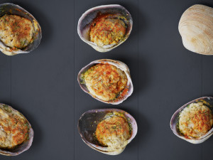 Stuffed Clams Modello 3D
