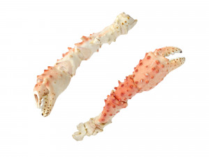 King Crab Legs and Claws 3D Model