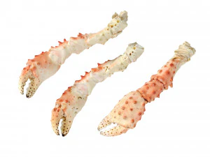 King Crab Legs and Claws 3D Model