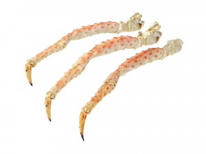 King Crab Legs and Claws 3D Model