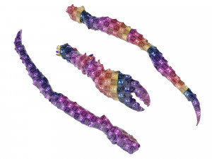 King Crab Legs and Claws 3D Model