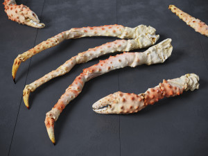 King Crab Legs and Claws 3D Model