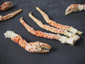 King Crab Legs and Claws 3D Model