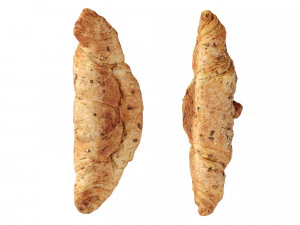 Multigrain Croissant croissant 3D Model