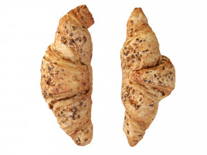 Multigrain Croissant croissant Modelo 3D