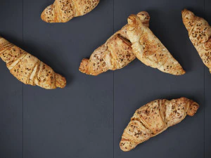 Multigrain Croissant croissant 3D Model