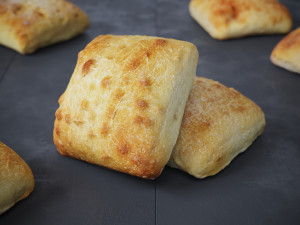 Ciabatta Breadrolls 3D Model