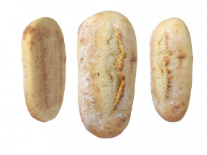 イタリアパン 3Dモデル