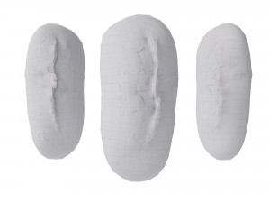 Italian Bread Modello 3D