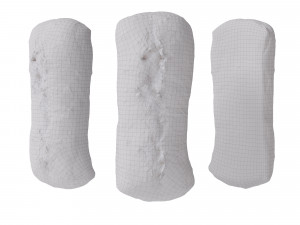 Ciabatta Bread Modello 3D