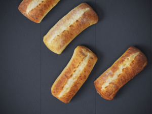 Ciabatta Bread Modello 3D