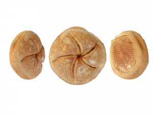 Kaiser Breadrolls Modello 3D
