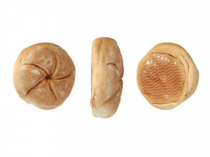 Kaiser Breadrolls Modello 3D