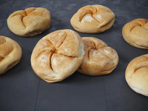 Булочки Кайзер 3D Модель