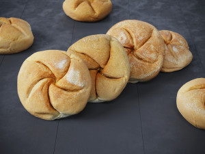 Kaiser Breadrolls Modello 3D