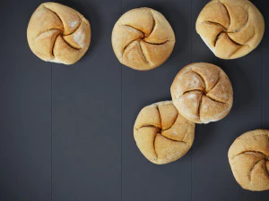 Булочки Кайзер 3D Модель