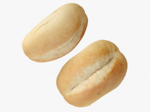 Portuguese Breadrolls 3D Model