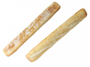 Ciabatta Baguette Modello 3D