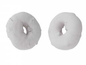 Plain Bagel 3D Модель